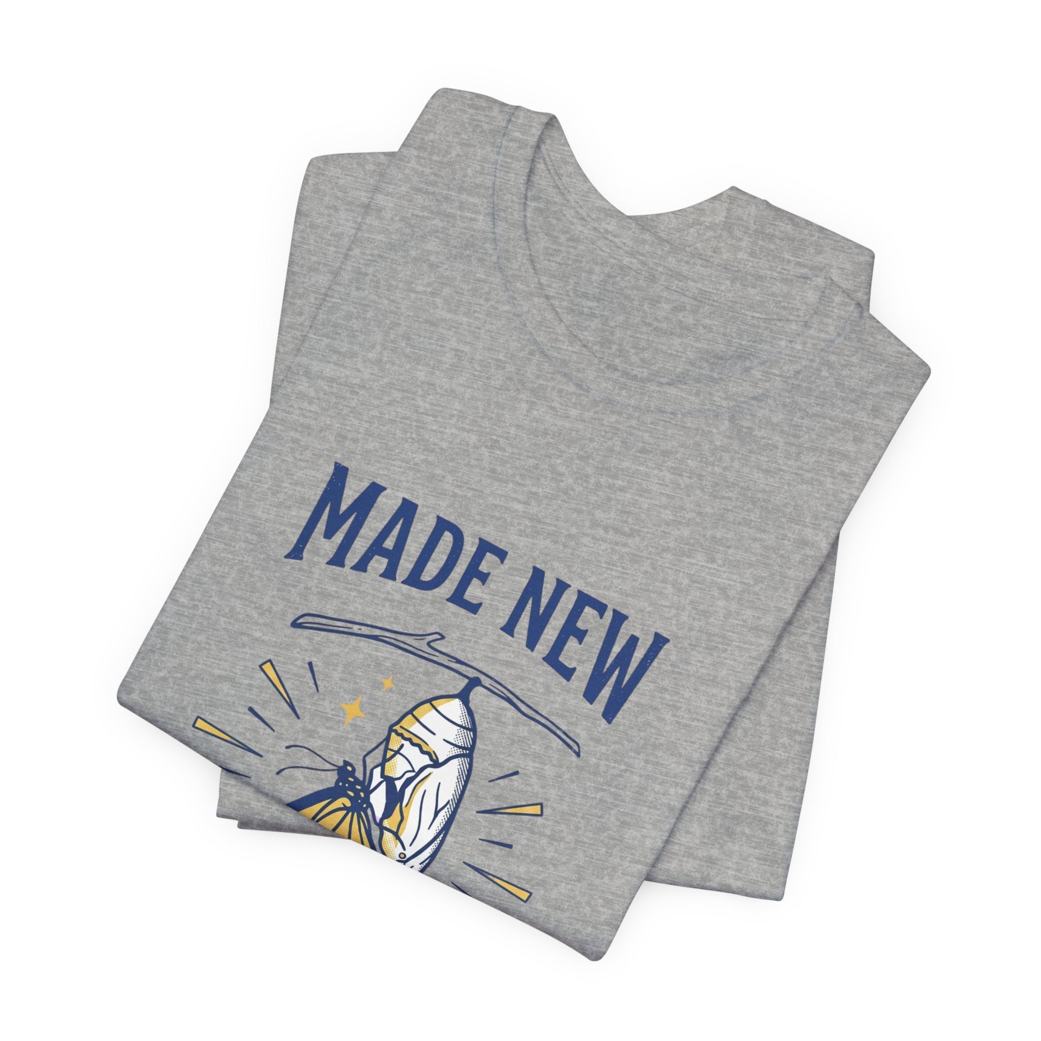 Made New Butterfly Tee | Christian Streetwear, Vintage-Wash Inspiration