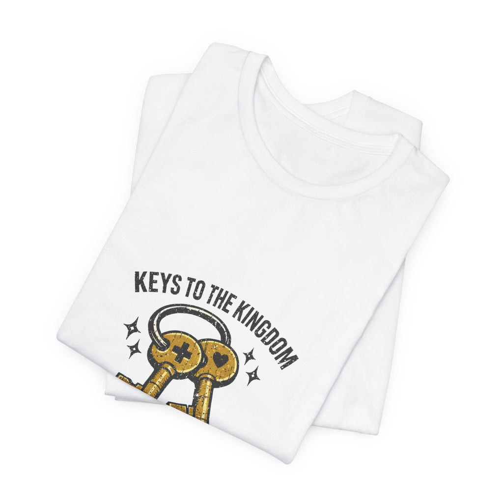 Keys to the Kingdom Tee | Christian Streetwear, Groovy Script