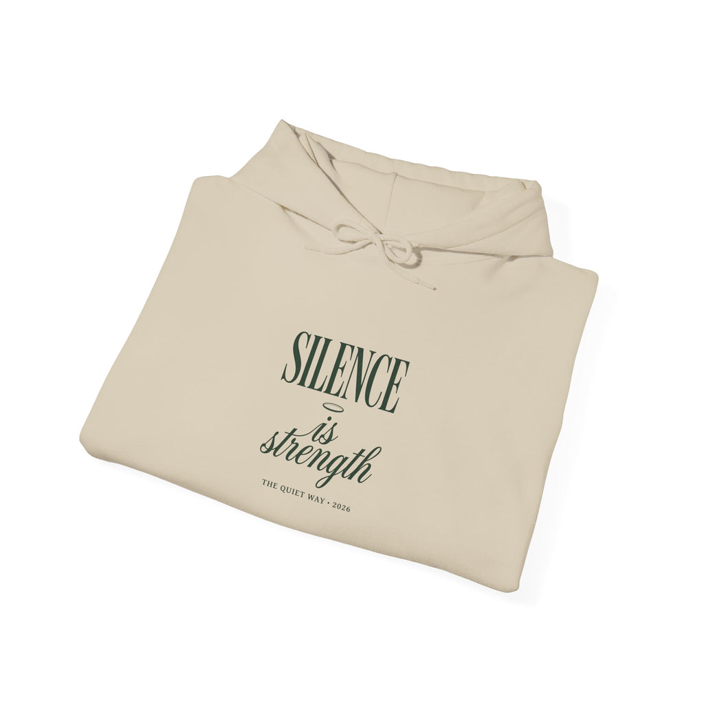 Silence Is Strength hoodie | Pope Statement, Team Leo aesthetic