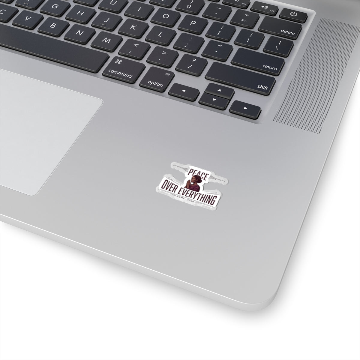 Peace Over Everything Kiss-Cut Stickers | Team Leo, Vatican-inspired Symbolism
