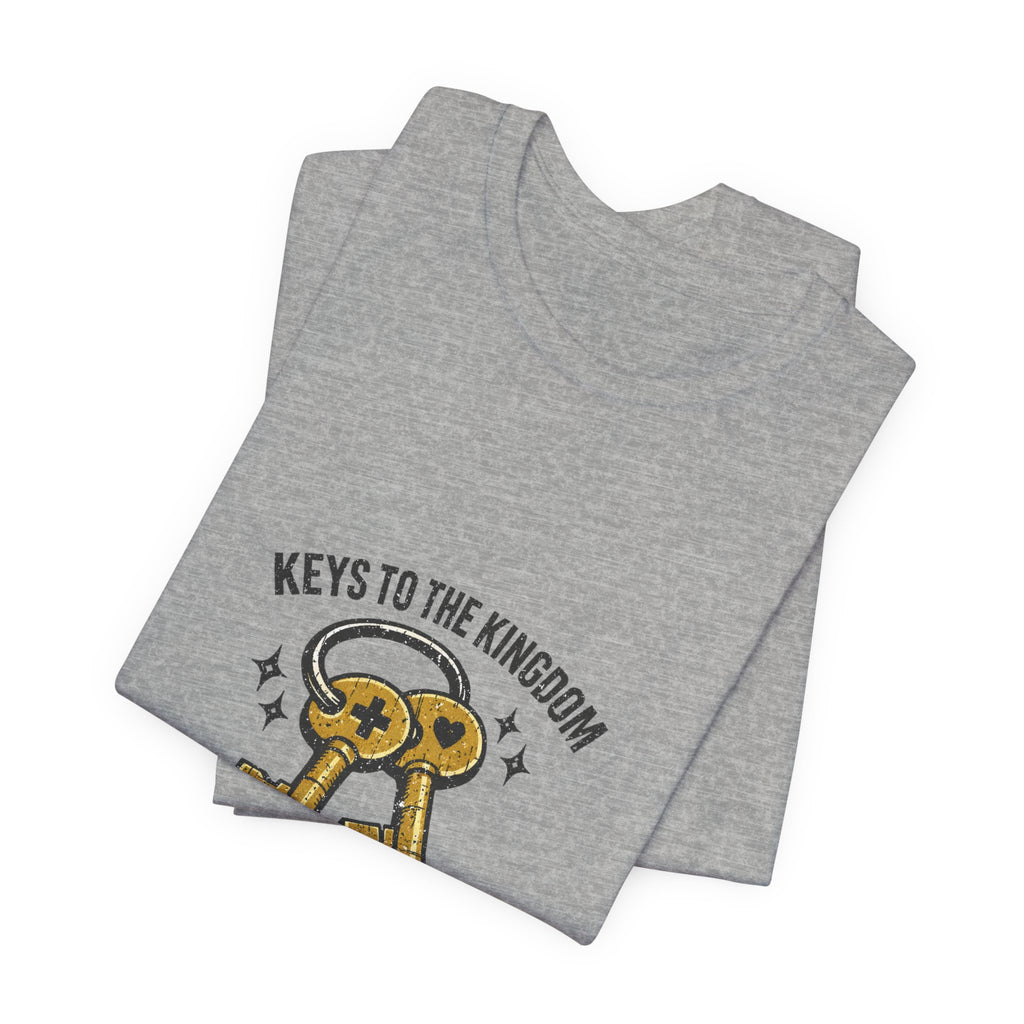 Keys to the Kingdom Tee | Christian Streetwear, Groovy Script