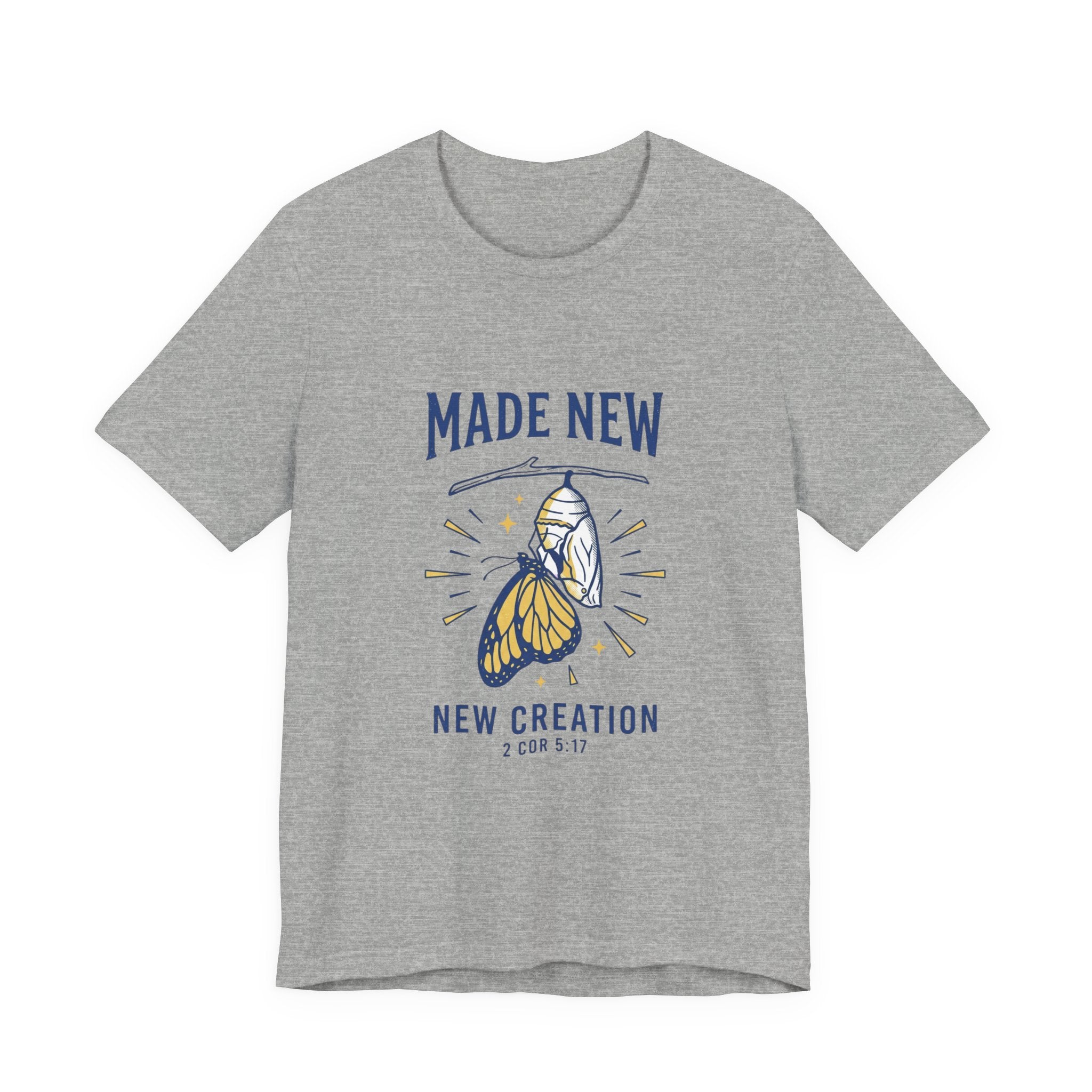 Made New Butterfly Tee | Christian Streetwear, Vintage-Wash Inspiration