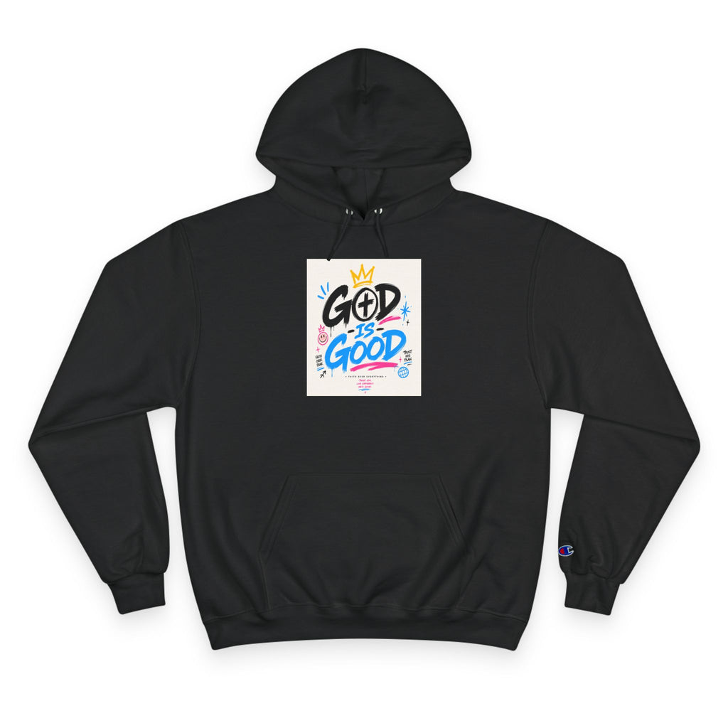 God Is Good Hoodie — Christian Graphic Pullover, Faith Streetwear