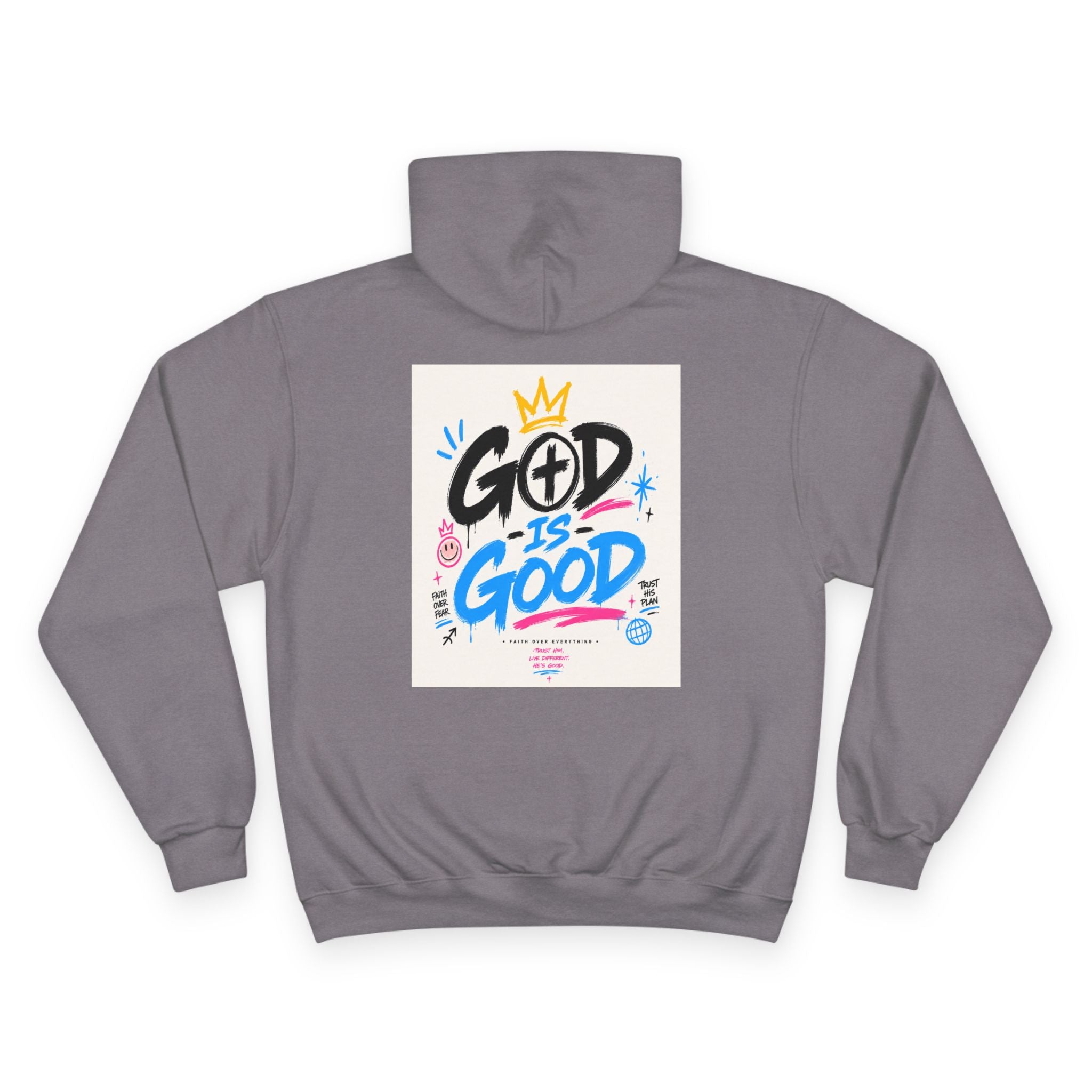 God Is Good Hoodie — Christian Graphic Pullover, Faith Streetwear