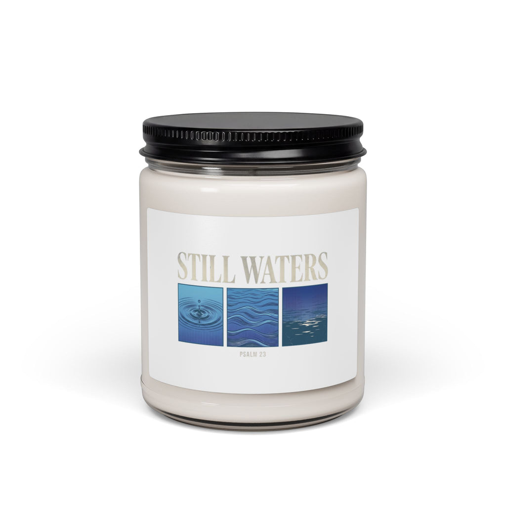 Still Waters Candle, Soy Jar Candle | Christian Streetwear Aesthetic