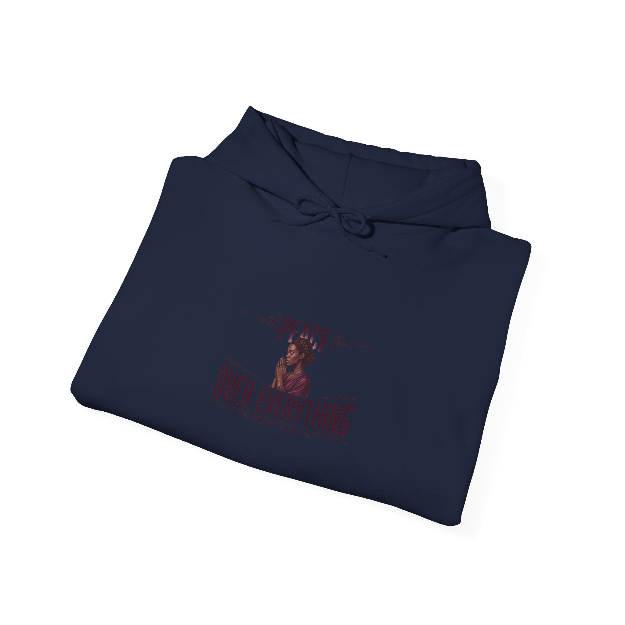 Peace Over Everything Hoodie | Team Leo, Pope-Style Symbolism