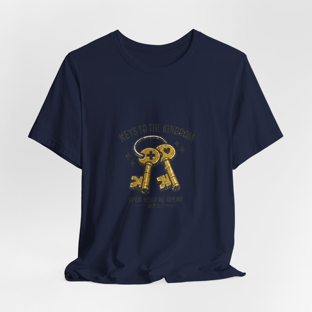 Keys to the Kingdom Tee | Christian Streetwear, Groovy Script