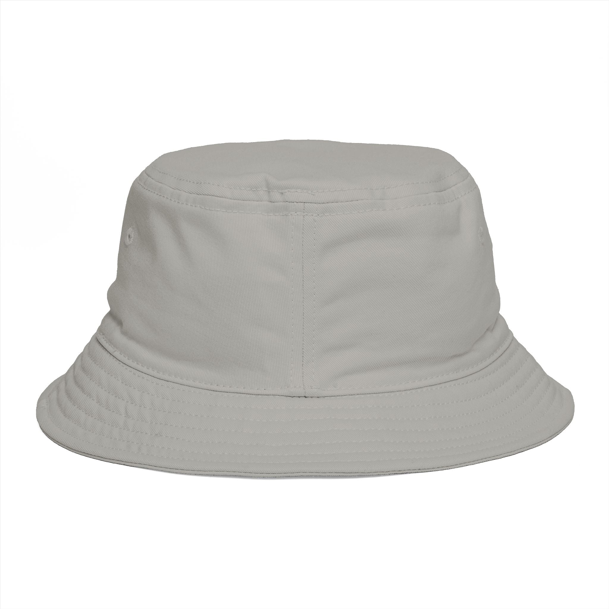 Bucket Hat — Colorful "All Out Vibes" Retro Script Patch