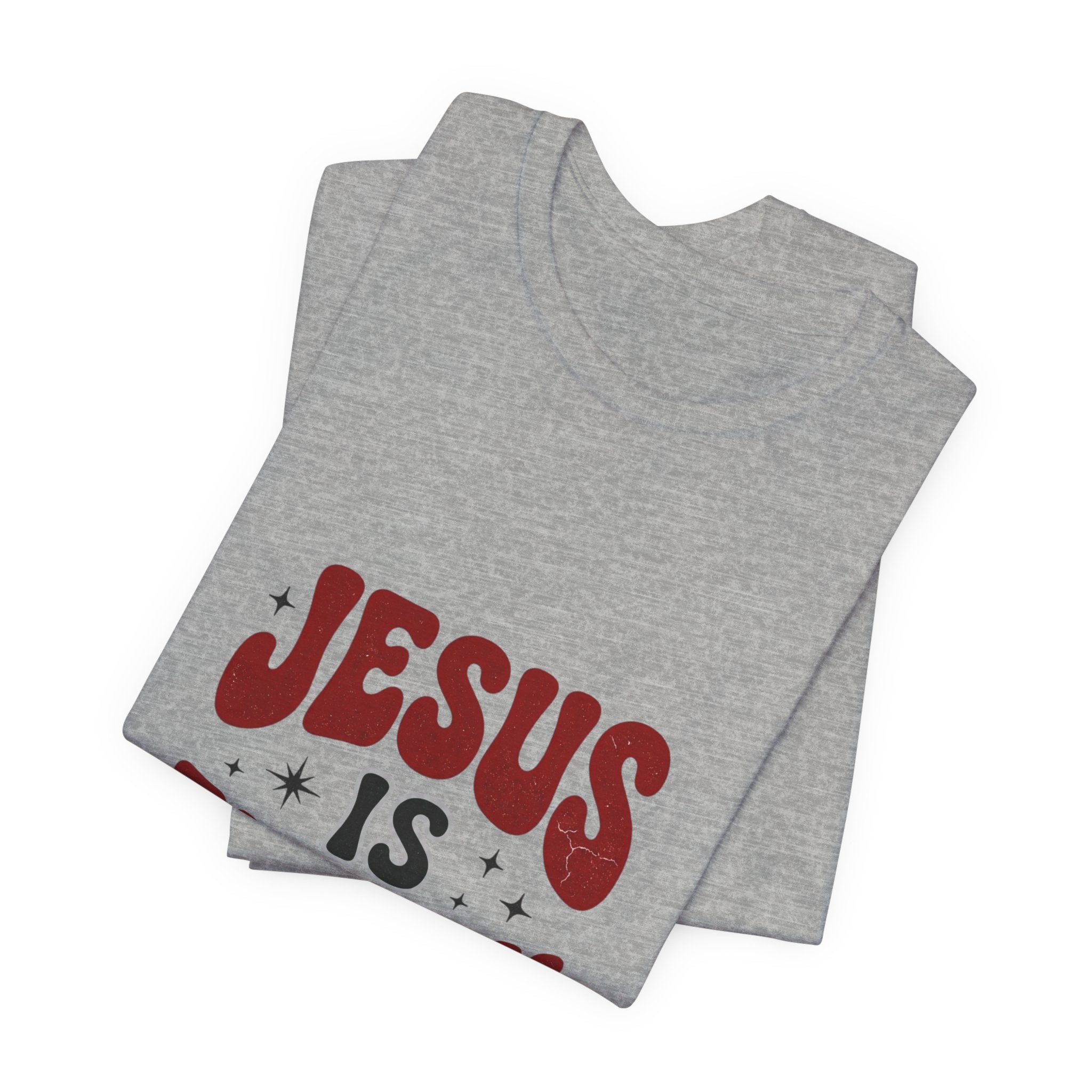Jesus Is Enough Tee | Christian Streetwear, Groovy Typography