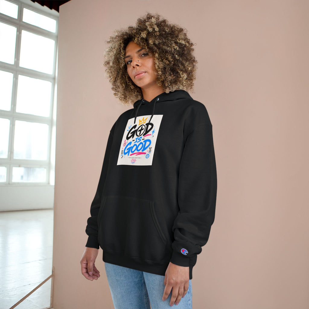 God Is Good Hoodie — Christian Graphic Pullover, Faith Streetwear