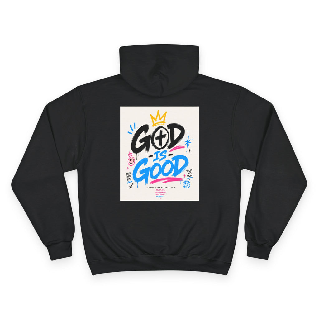 God Is Good Hoodie — Christian Graphic Pullover, Faith Streetwear