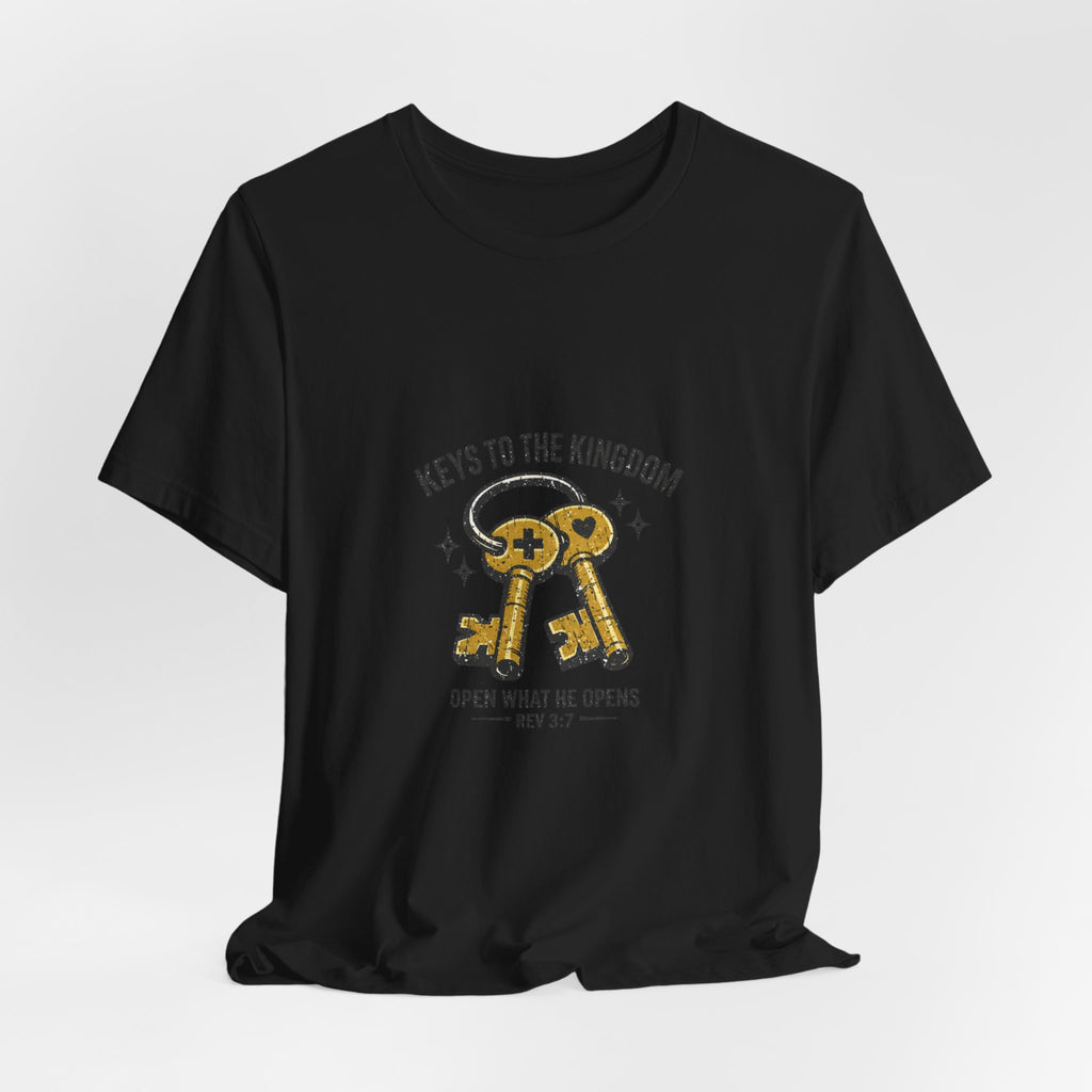 Keys to the Kingdom Tee | Christian Streetwear, Groovy Script