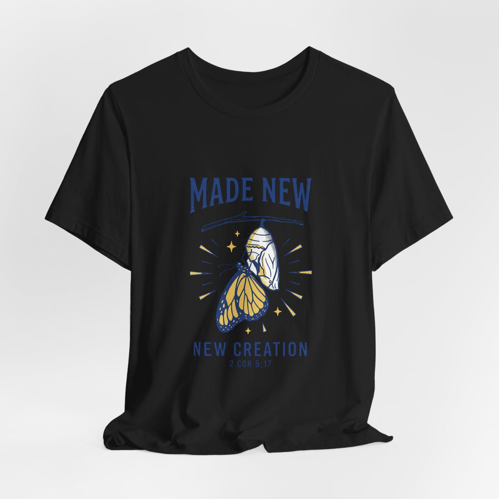 Made New Butterfly Tee | Christian Streetwear, Vintage-Wash Inspiration