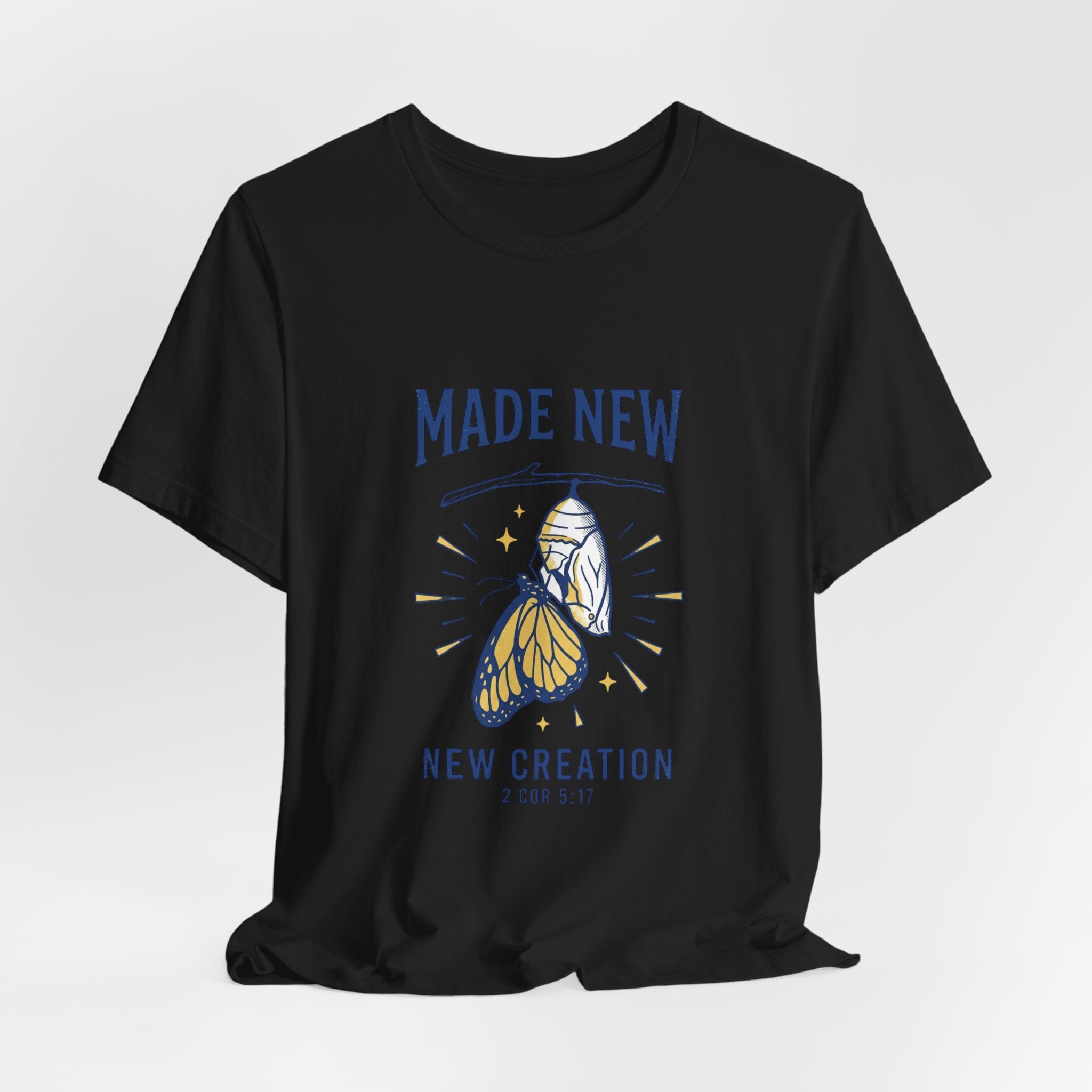 Made New Butterfly Tee | Christian Streetwear, Vintage-Wash Inspiration