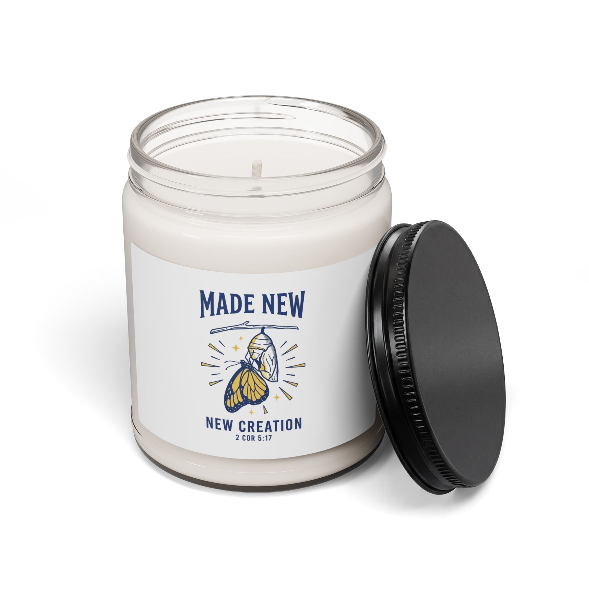 Made New Candle | Scented Soy Candle, Christian Streetwear Aesthetic