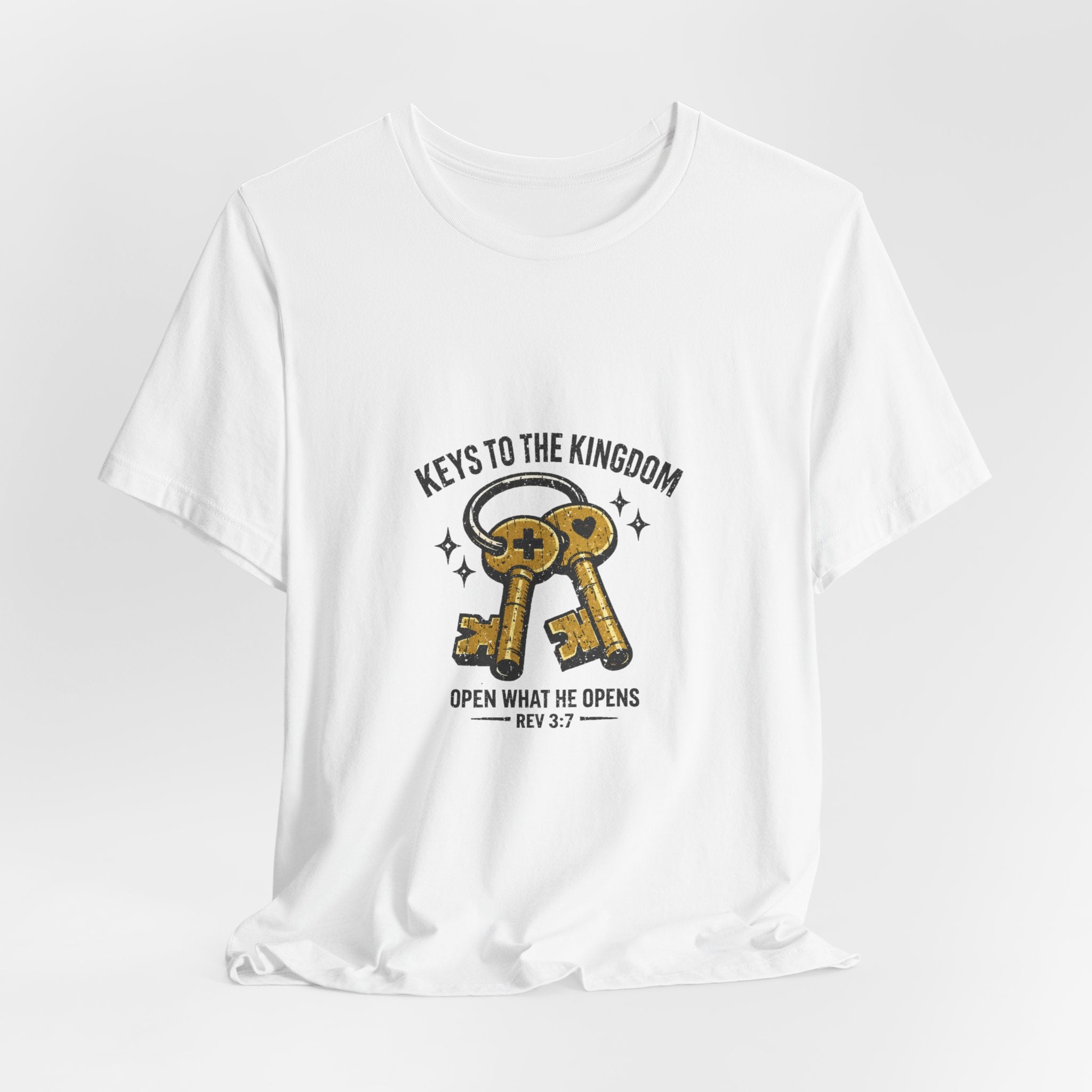Keys to the Kingdom Tee | Christian Streetwear, Groovy Script