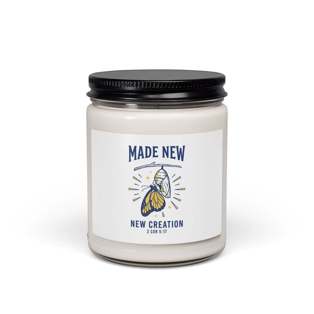 Made New Candle | Scented Soy Candle, Christian Streetwear Aesthetic