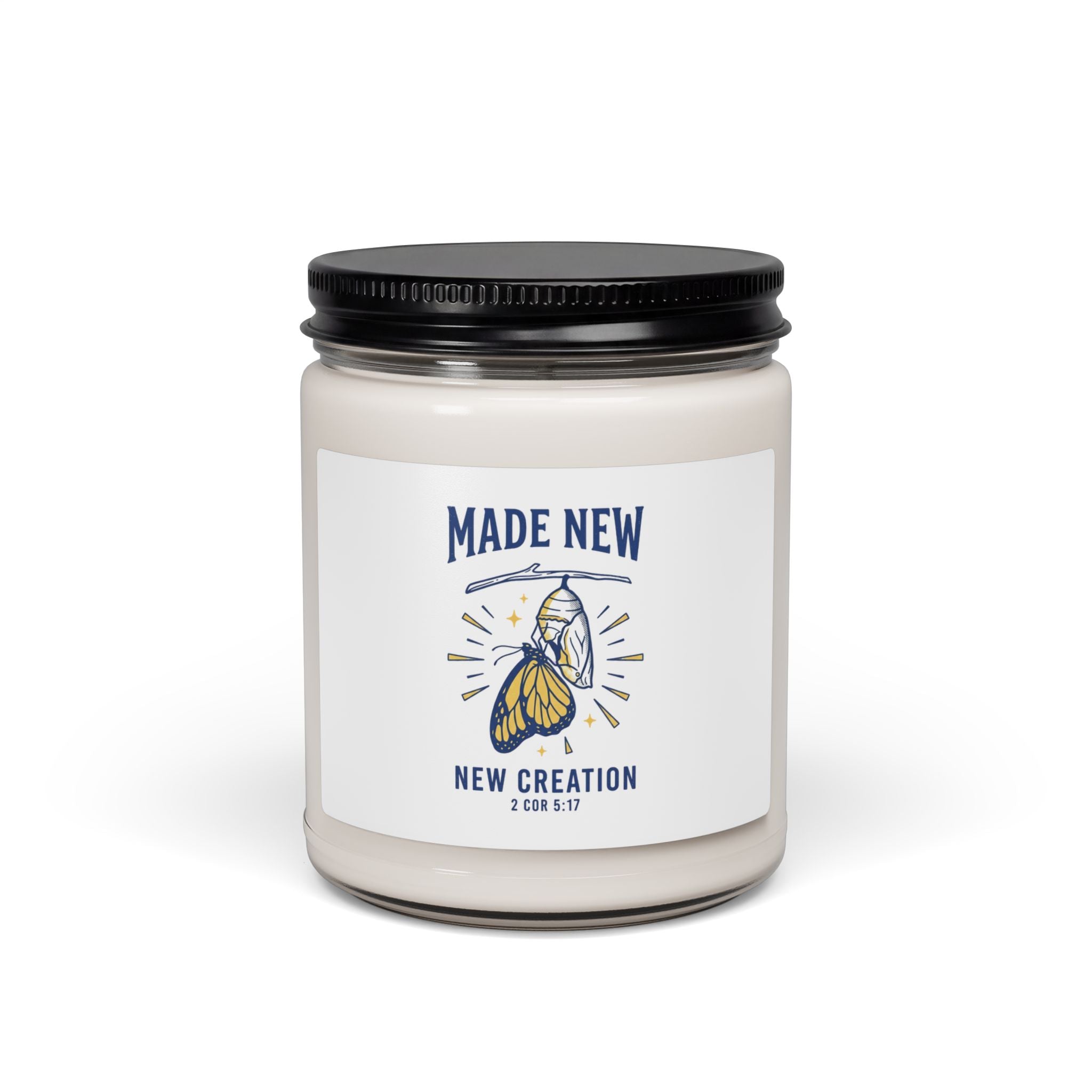 Made New Candle | Scented Soy Candle, Christian Streetwear Aesthetic