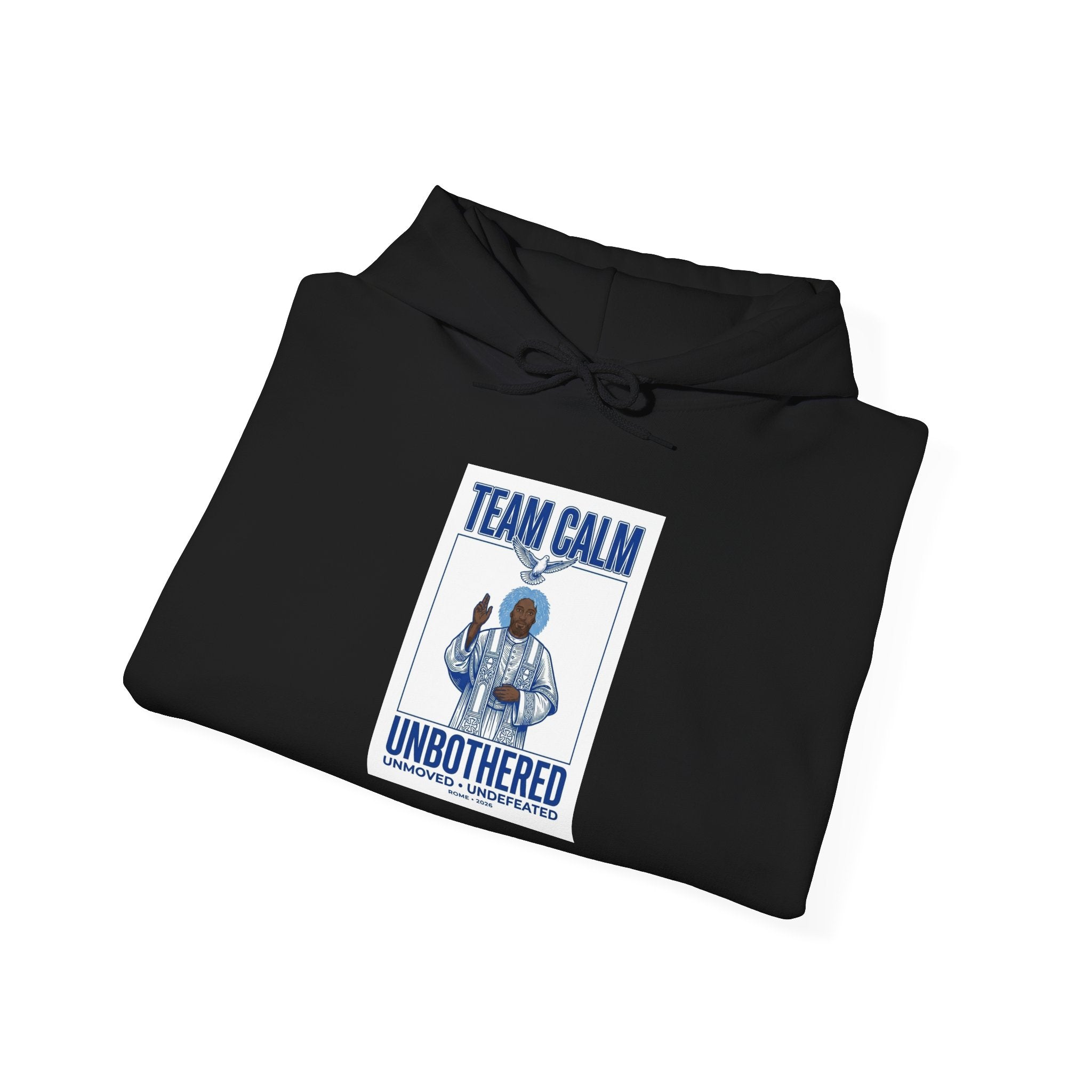 Team Calm Unbothered Hoodie | Quiet Power, Divine Symbolism