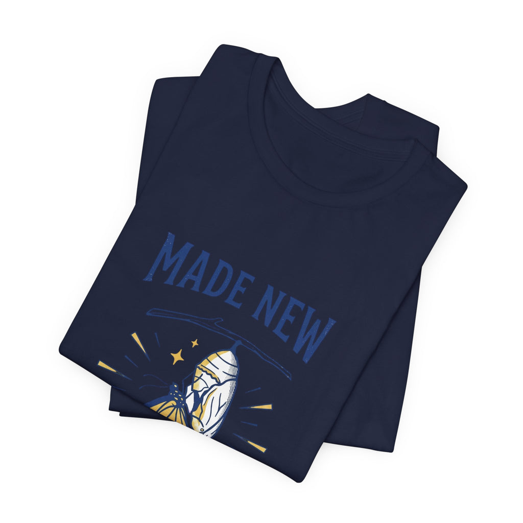 Made New Butterfly Tee | Christian Streetwear, Vintage-Wash Inspiration