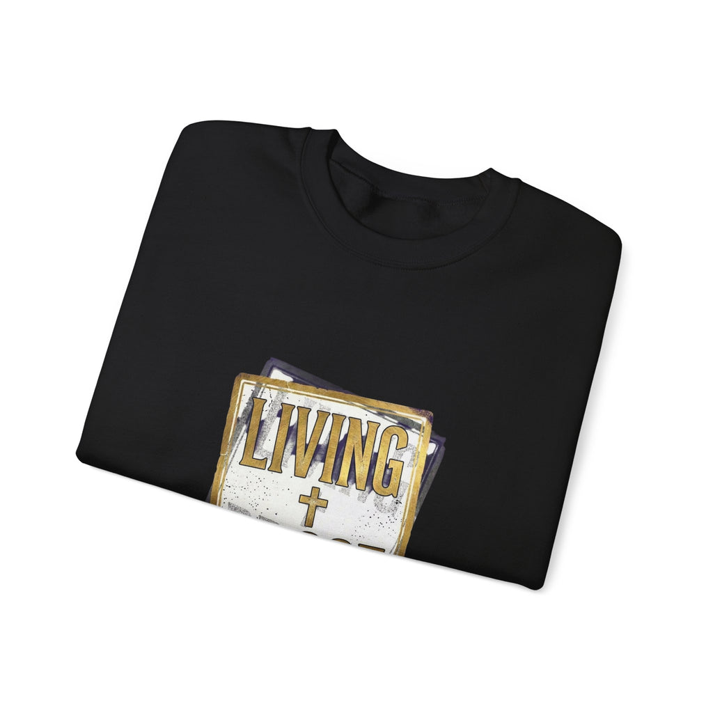Living Proof Crest Sweatshirt | Christian Streetwear, Vintage Wash