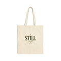 Be Still Scripture Tote | Christian Streetwear, Groovy Typography