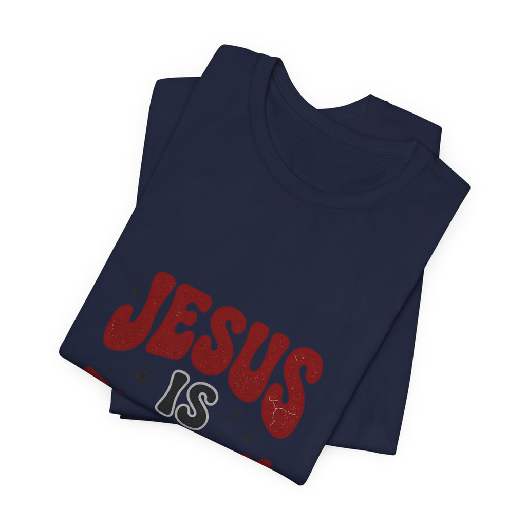 Jesus Is Enough Tee | Christian Streetwear, Groovy Typography