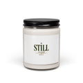 Be Still Scripture Candle, Soy 9oz | Christian Streetwear Aesthetic