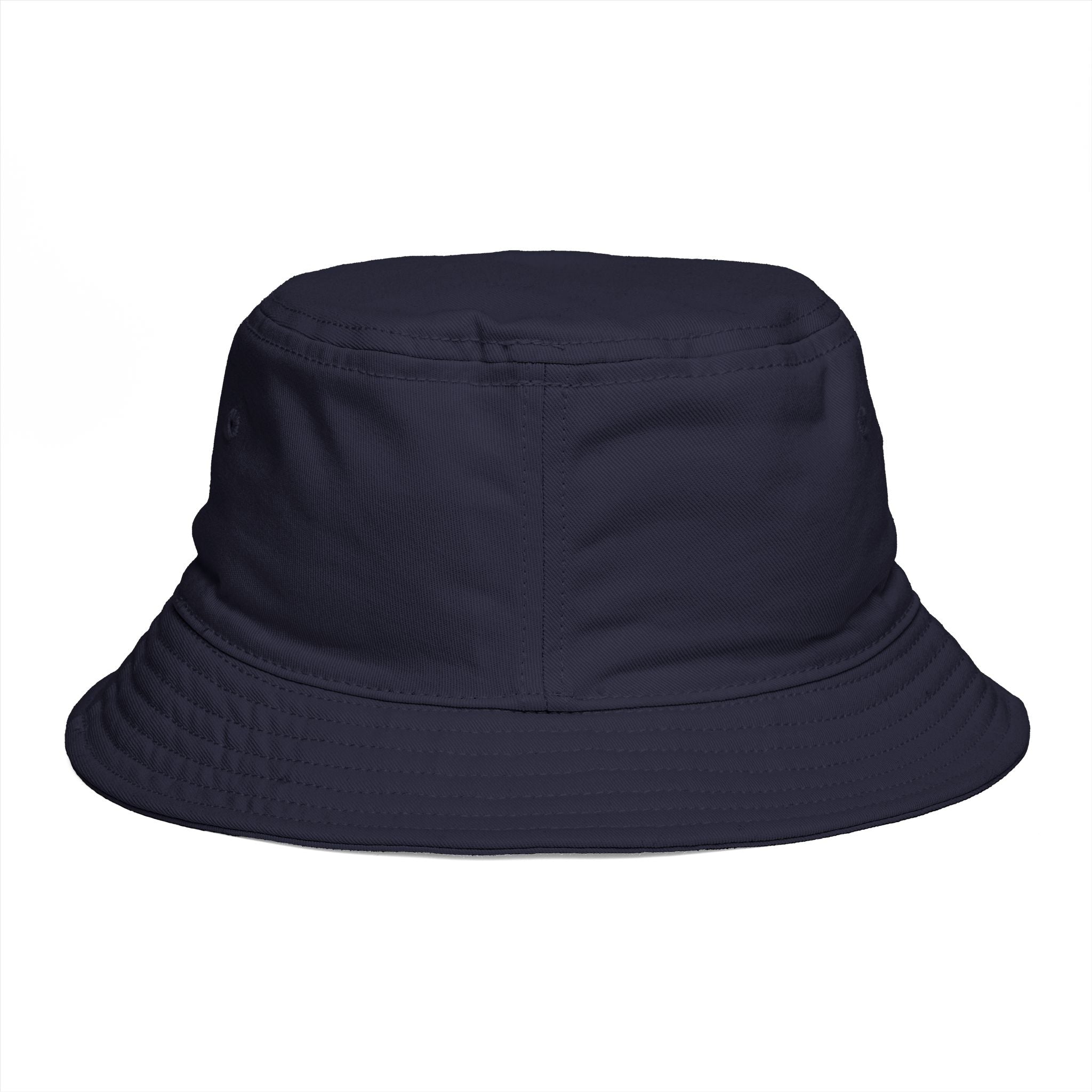Bucket Hat — Colorful "All Out Vibes" Retro Script Patch