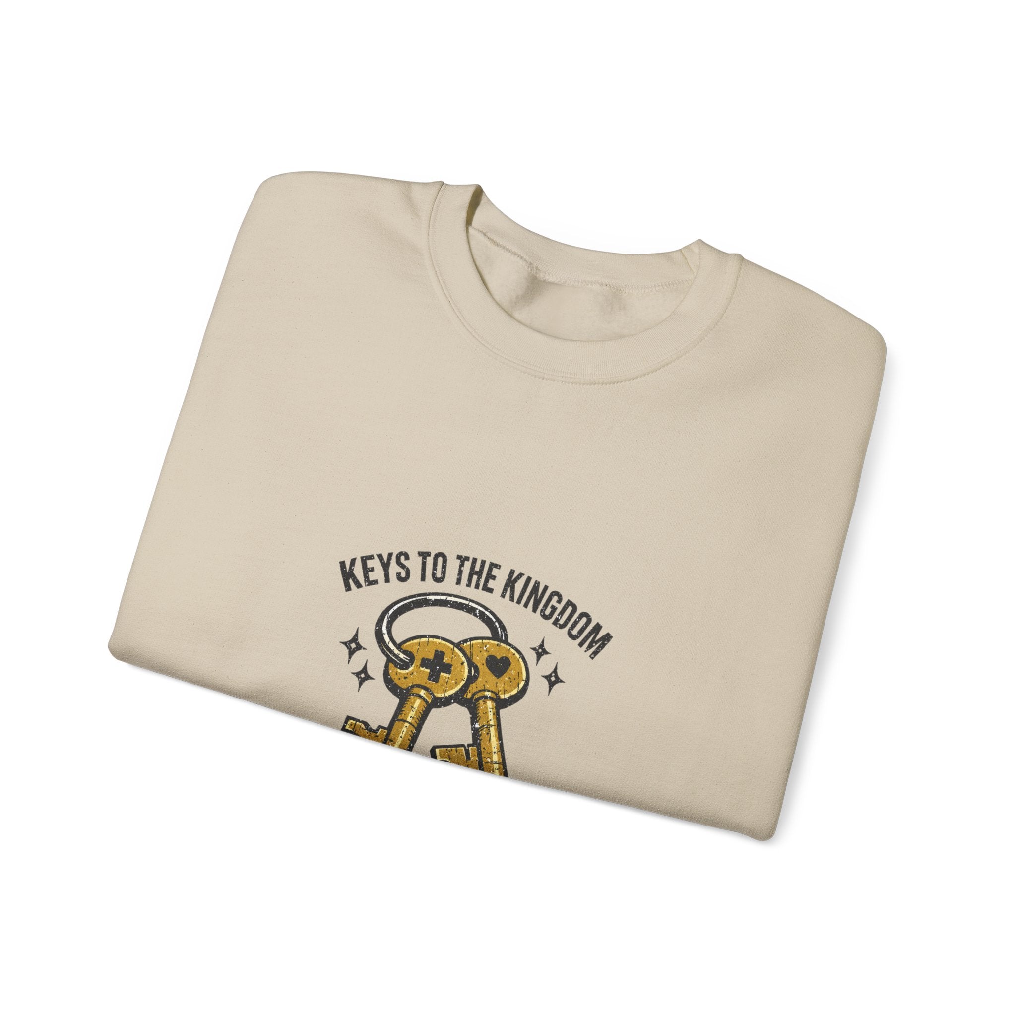Keys to the Kingdom Sweatshirt | Christian Streetwear, Vintage-Wash Arch