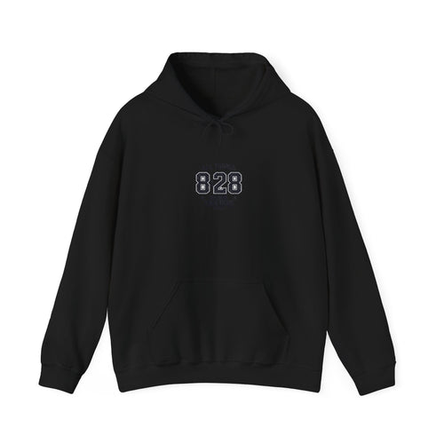 All Things 8:28 Hoodie | Christian Streetwear, Athletic Arch Typography