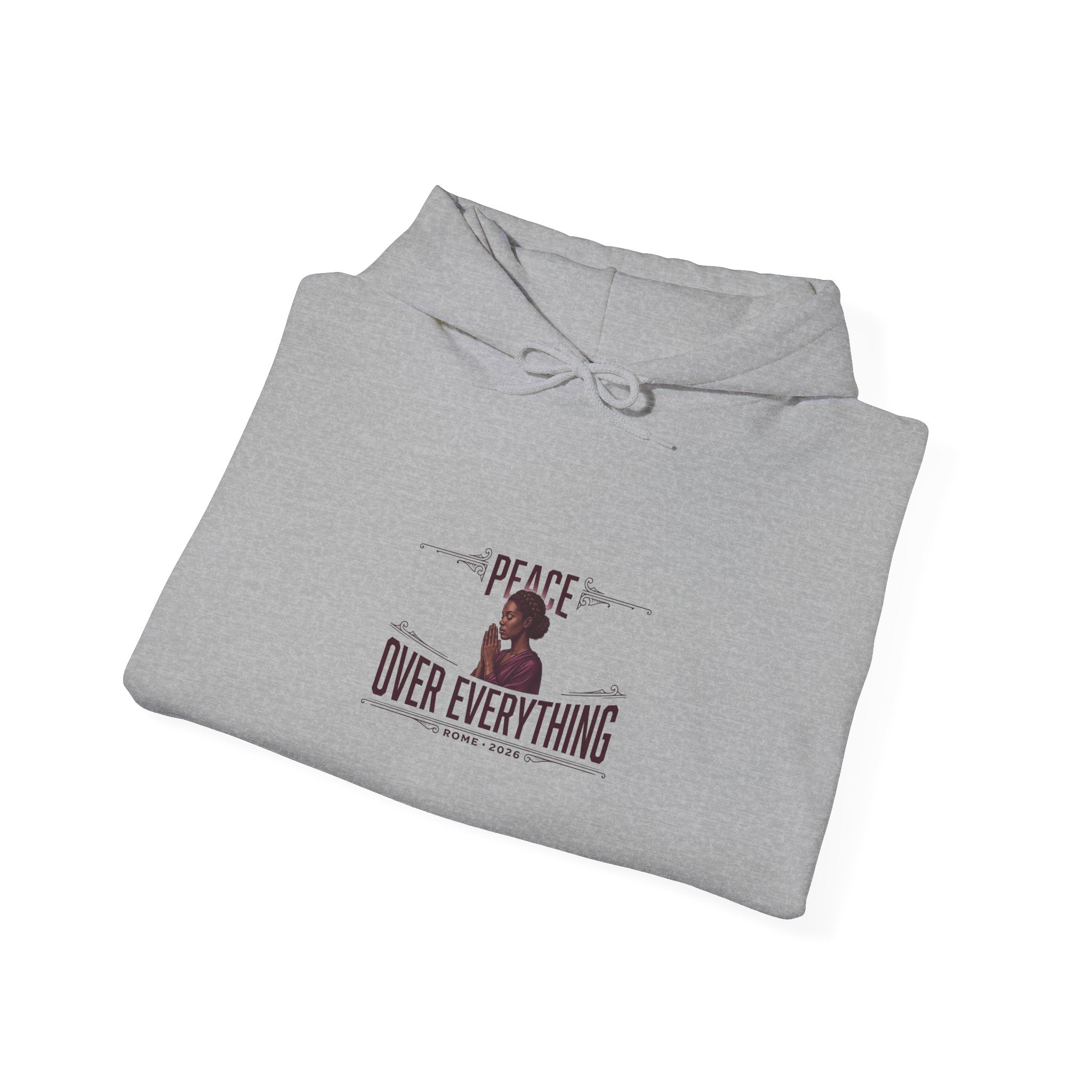 Peace Over Everything Hoodie | Team Leo, Pope-Style Symbolism