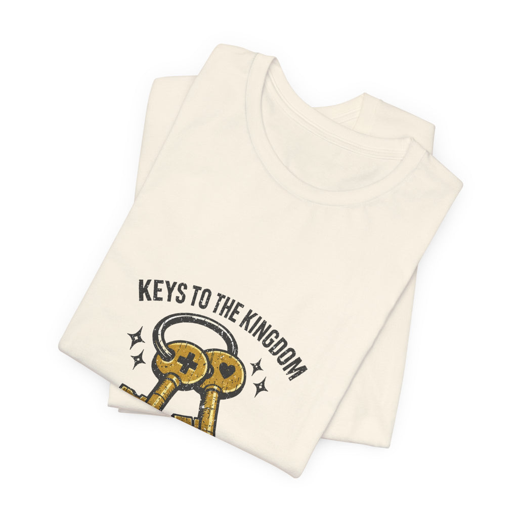 Keys to the Kingdom Tee | Christian Streetwear, Groovy Script