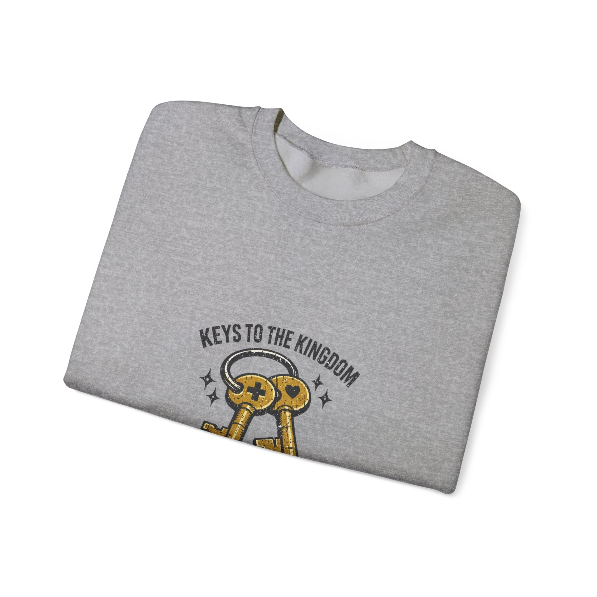 Keys to the Kingdom Sweatshirt | Christian Streetwear, Vintage-Wash Arch