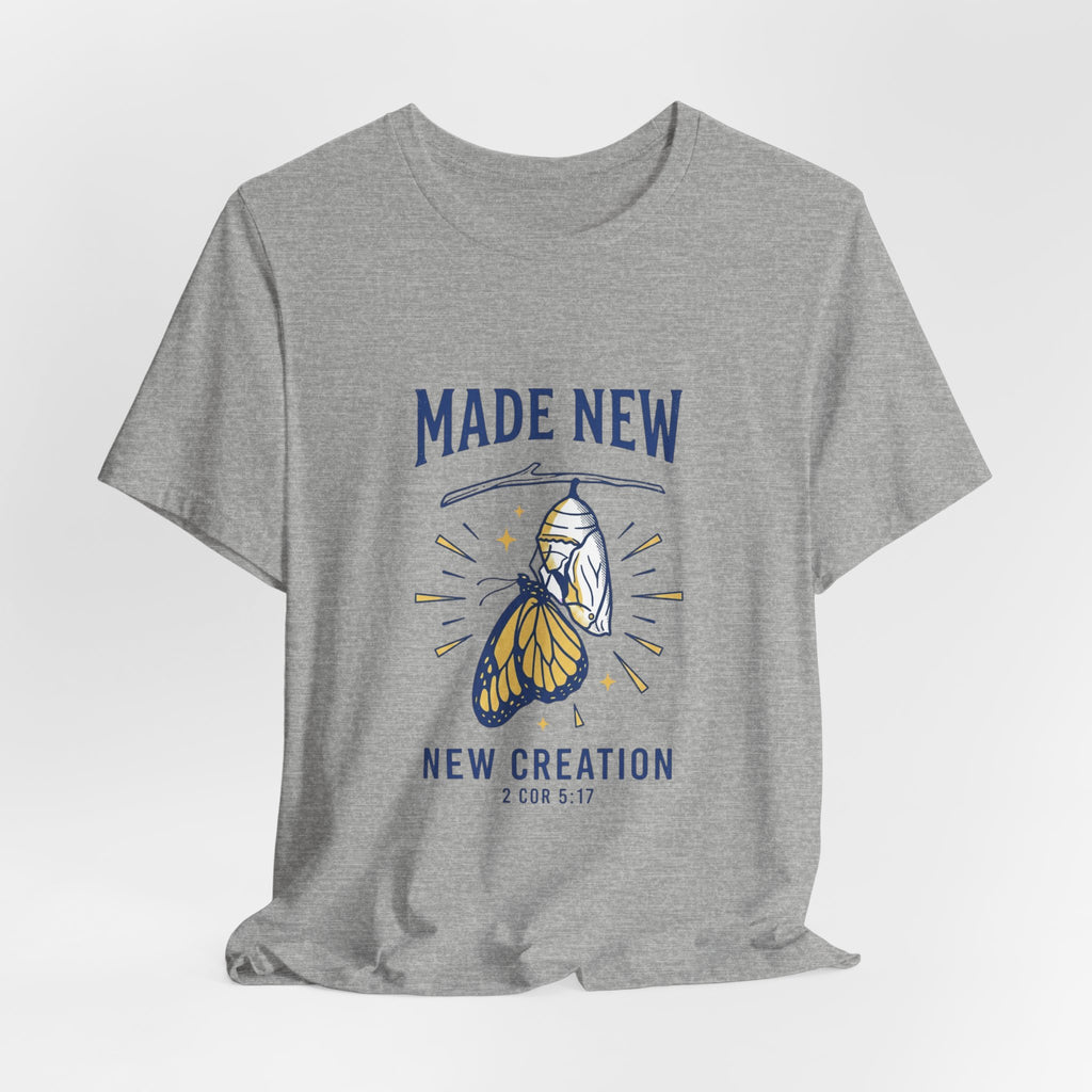 Made New Butterfly Tee | Christian Streetwear, Vintage-Wash Inspiration