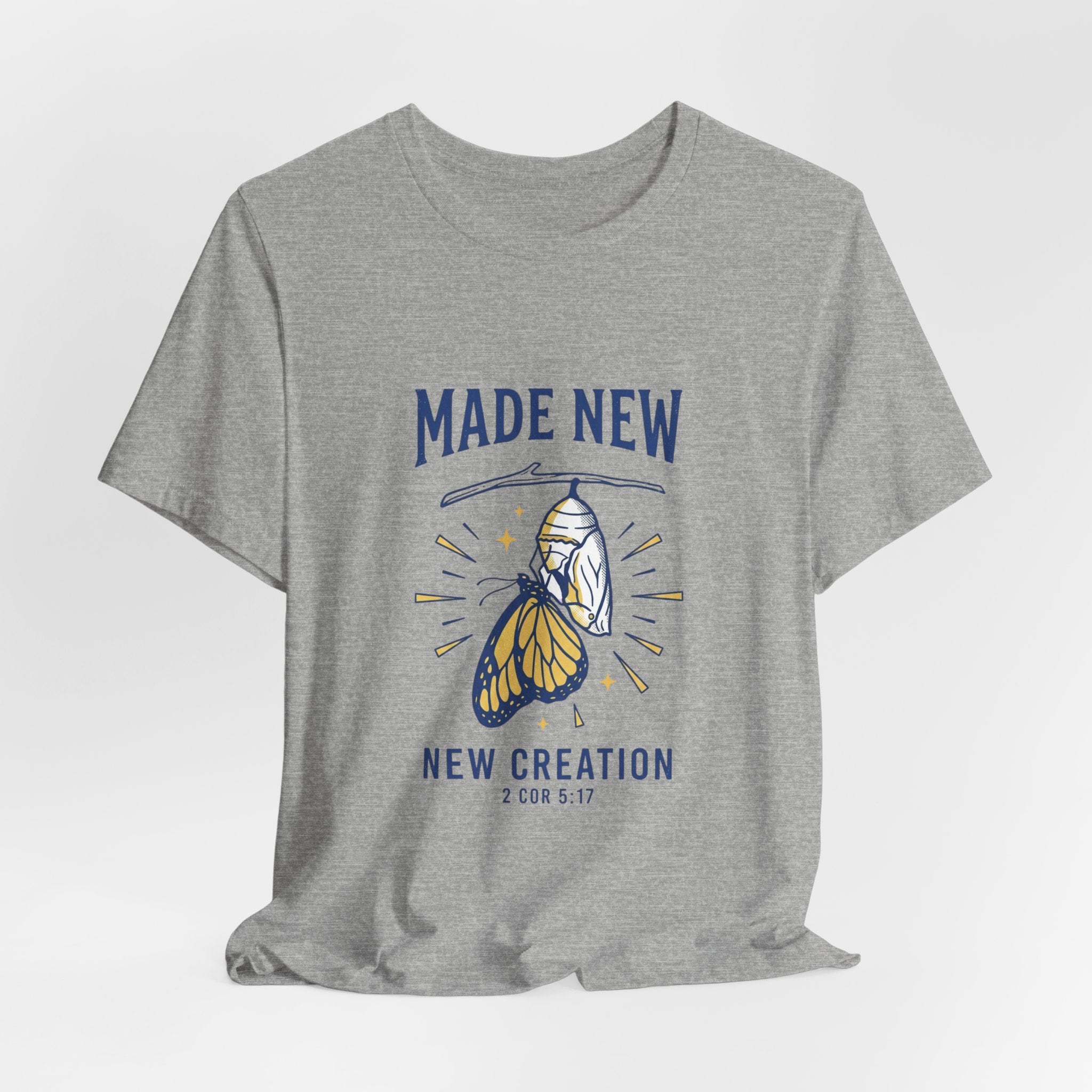 Made New Butterfly Tee | Christian Streetwear, Vintage-Wash Inspiration