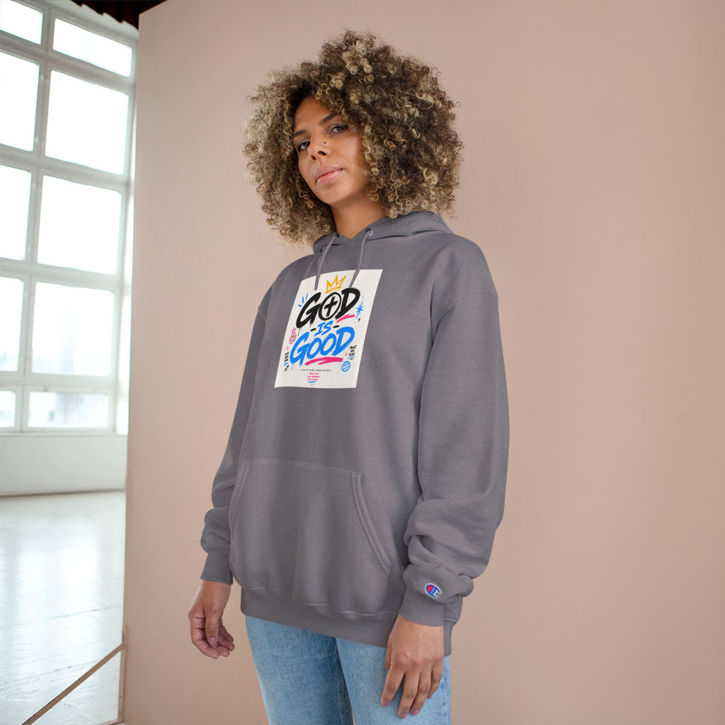 God Is Good Hoodie — Christian Graphic Pullover, Faith Streetwear