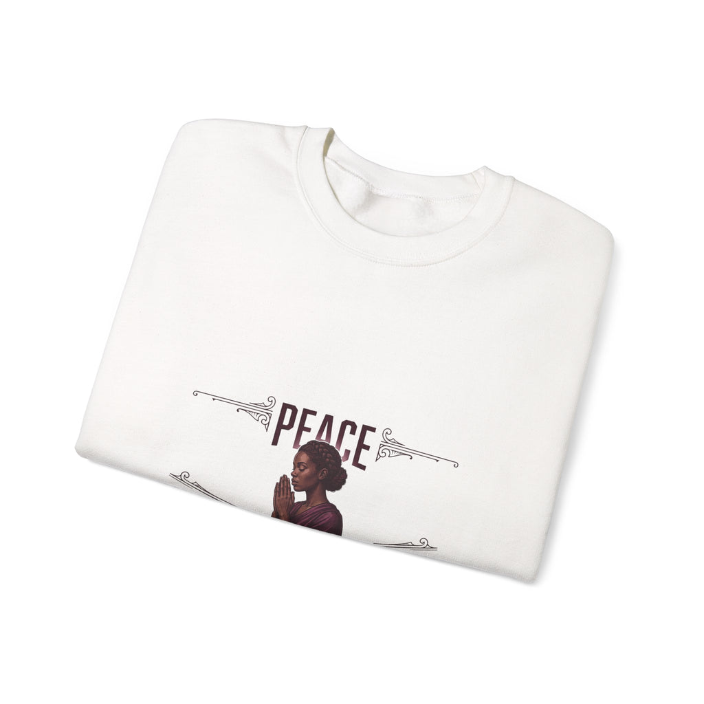 Peace Over Everything Sweatshirt | Pope-Style Symbolism, Quiet Power