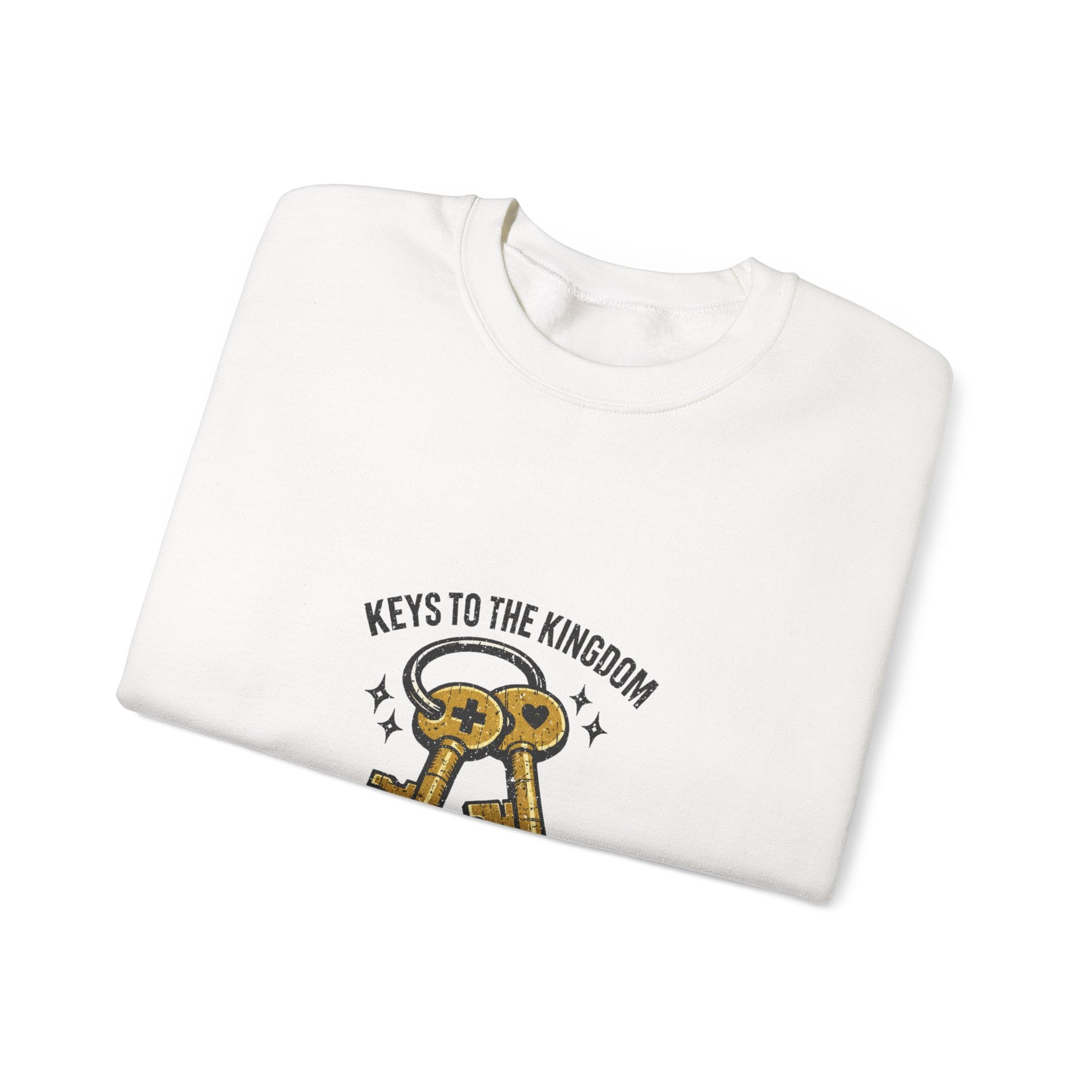 Keys to the Kingdom Sweatshirt | Christian Streetwear, Vintage-Wash Arch