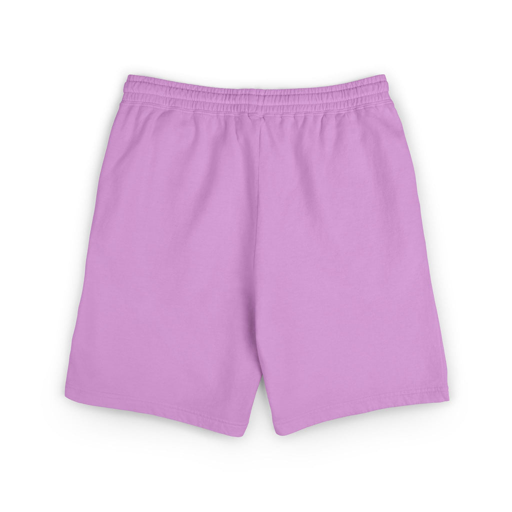 Fleece Sweat Shorts — "All The Time" Colorful Script Lounge Shorts