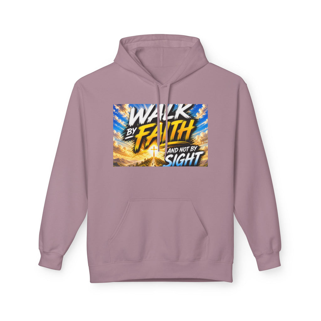 Walk By Faith Hoodie — Inspirational Christian Faith Pullover