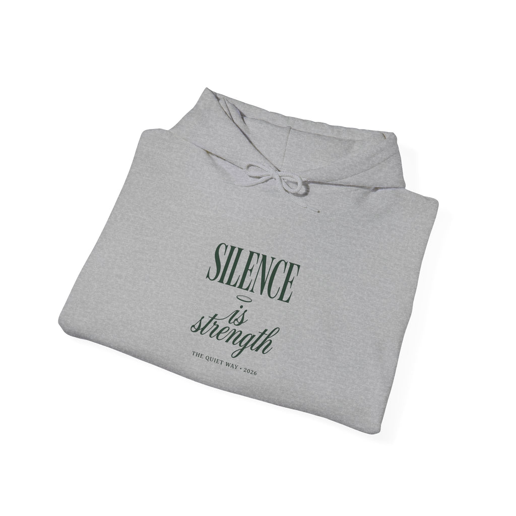 Silence Is Strength hoodie | Pope Statement, Team Leo aesthetic