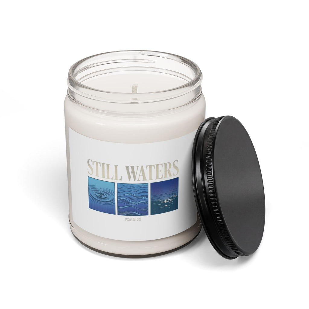 Still Waters Candle, Soy Jar Candle | Christian Streetwear Aesthetic