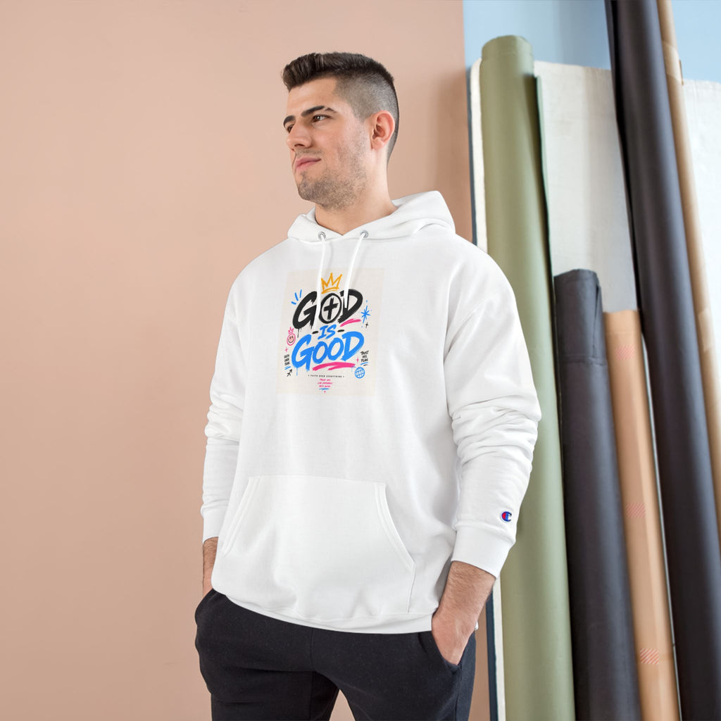 God Is Good Hoodie — Christian Graphic Pullover, Faith Streetwear
