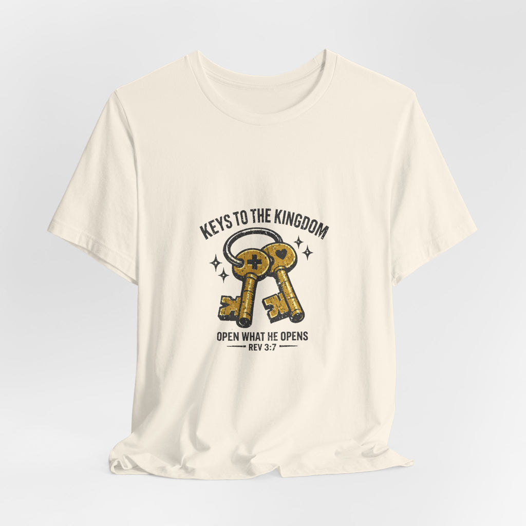 Keys to the Kingdom Tee | Christian Streetwear, Groovy Script