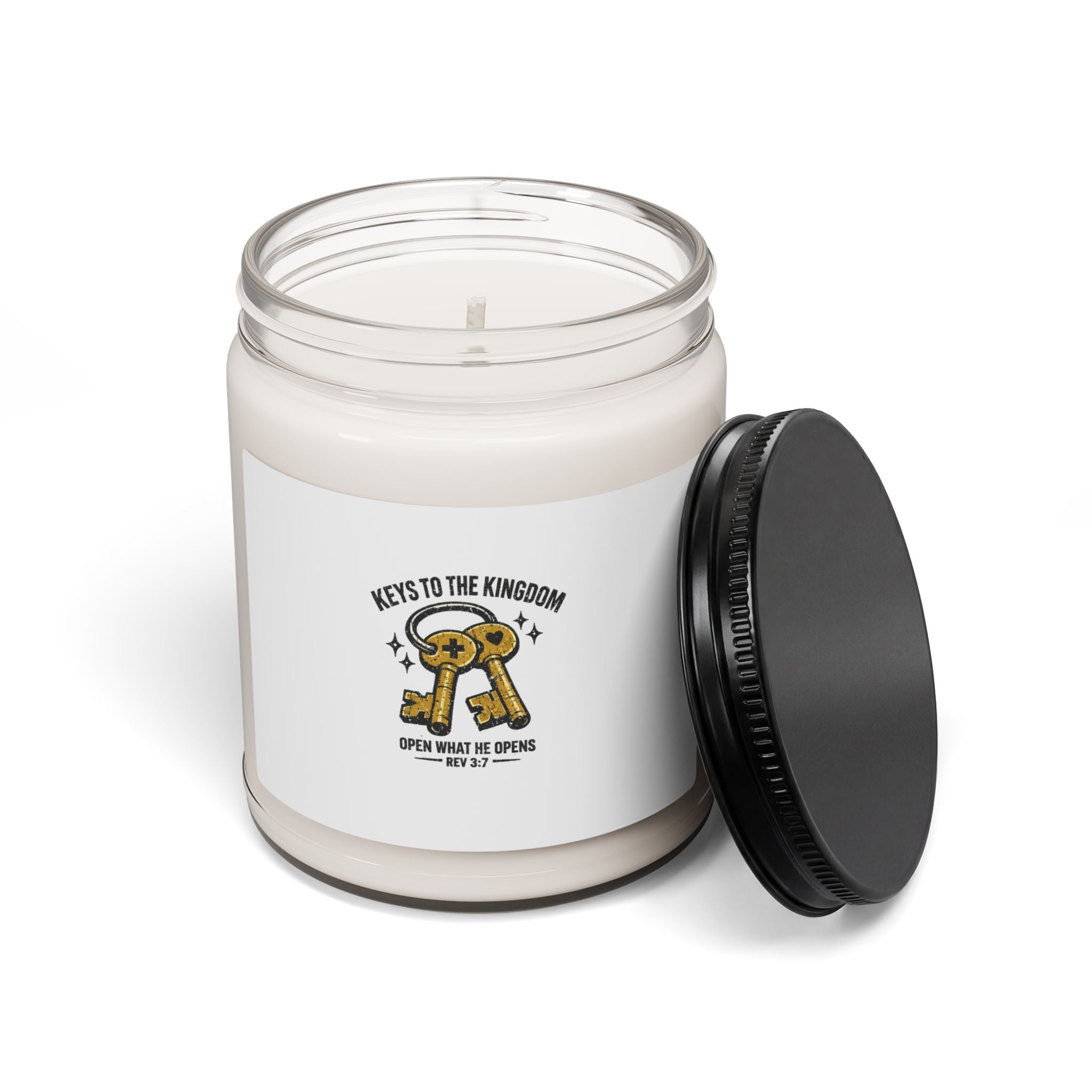 Keys to the Kingdom Candle | Soy Candle, Christian Streetwear Script