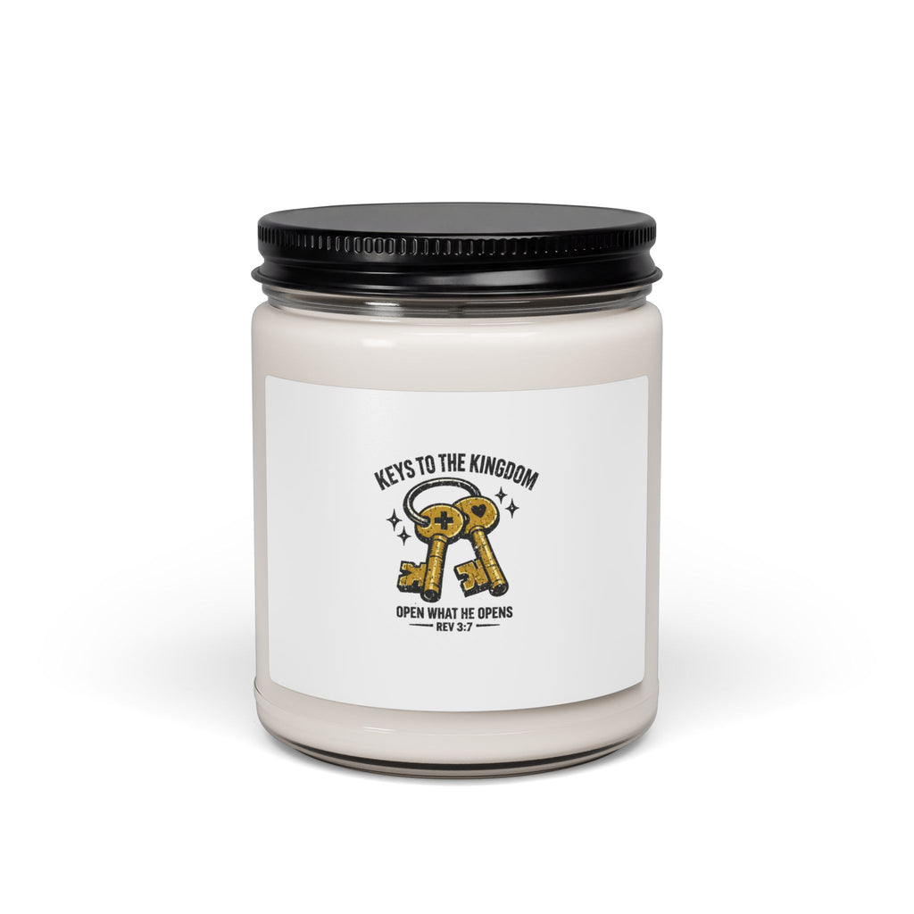 Keys to the Kingdom Candle | Soy Candle, Christian Streetwear Script