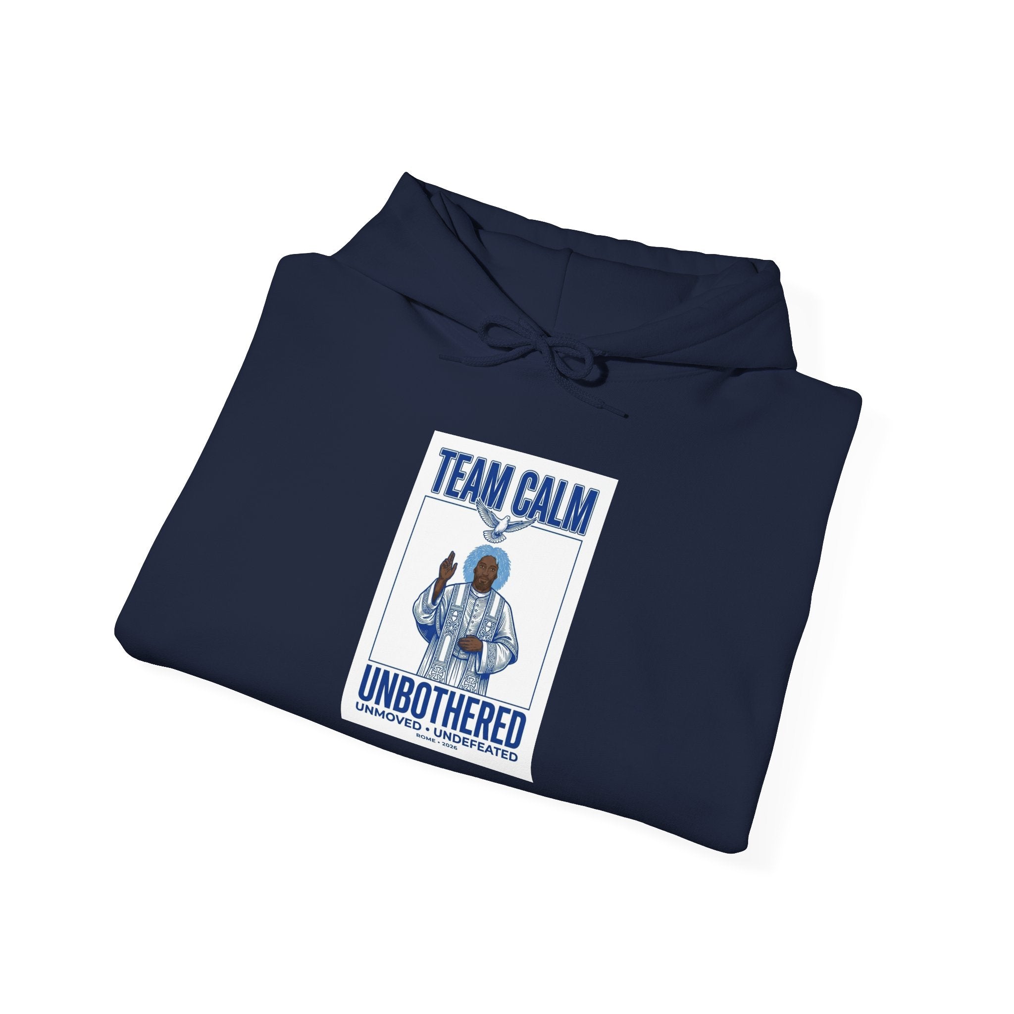 Team Calm Unbothered Hoodie | Quiet Power, Divine Symbolism