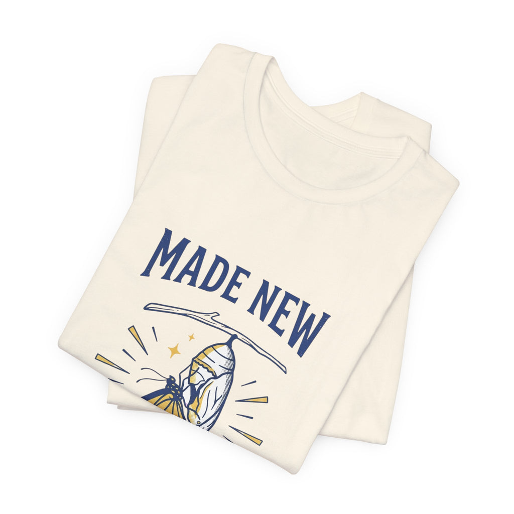 Made New Butterfly Tee | Christian Streetwear, Vintage-Wash Inspiration