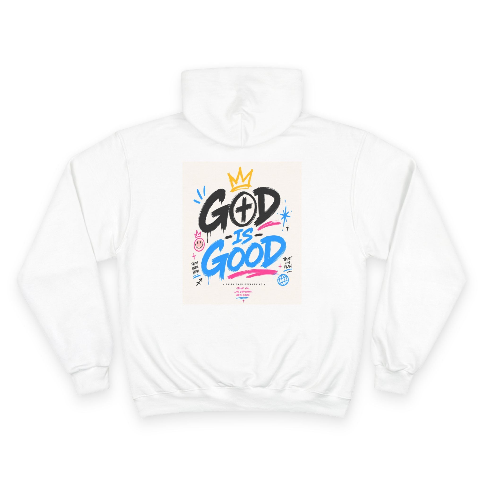God Is Good Hoodie — Christian Graphic Pullover, Faith Streetwear